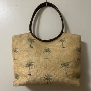 Vintage Capelli Hawaiian straw bag